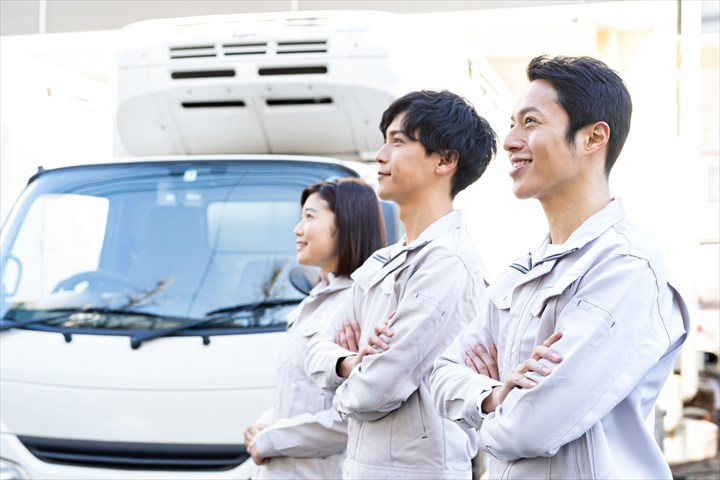 《海老名市》週払いOK・3ｔ車でのチルド食品のコンビニ配送ドライ...