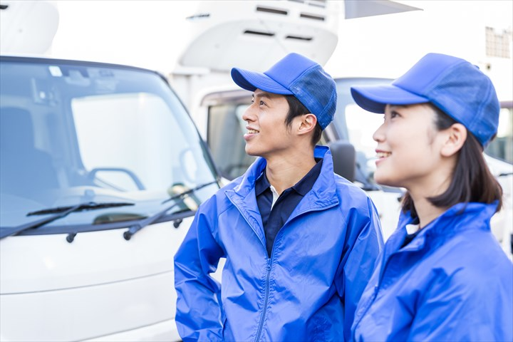 《神戸市須磨区》週払いOK・4ｔ車でのドライ品のセンター間配送ド...